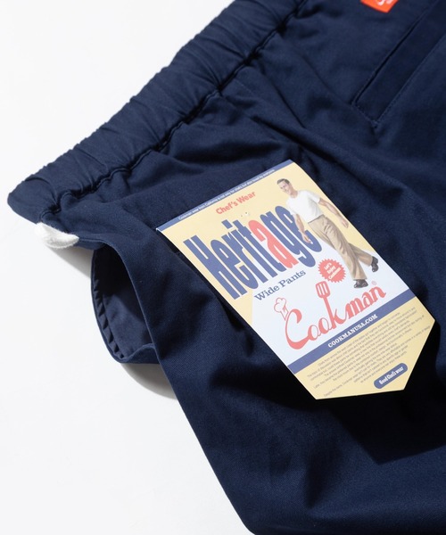 COOKMAN(クックマン)の「Cookman クックマン ヘリテージワイドパンツ Heritage Wide Pants Heavy Twill Navy(その他パンツ・メンズ・ネイビー・MEDIUM/LARGE)」の6枚目の写真