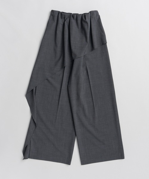 PRANK PROJECT(プランクプロジェクト)の「【2026Summer Pre-Order】ドレープスーチングパンツ / Drape Suiting Pants(スラックス・レディース・ブラウン/グレー/ブラック・36/38)」の19枚目の写真