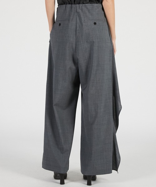 PRANK PROJECT(プランクプロジェクト)の「【2026Summer Pre-Order】ドレープスーチングパンツ / Drape Suiting Pants(スラックス・レディース・ブラウン/グレー/ブラック・36/38)」の12枚目の写真