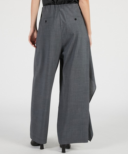 PRANK PROJECT(プランクプロジェクト)の「【2026Summer Pre-Order】ドレープスーチングパンツ / Drape Suiting Pants(スラックス・レディース・ブラウン/グレー/ブラック・36/38)」の13枚目の写真