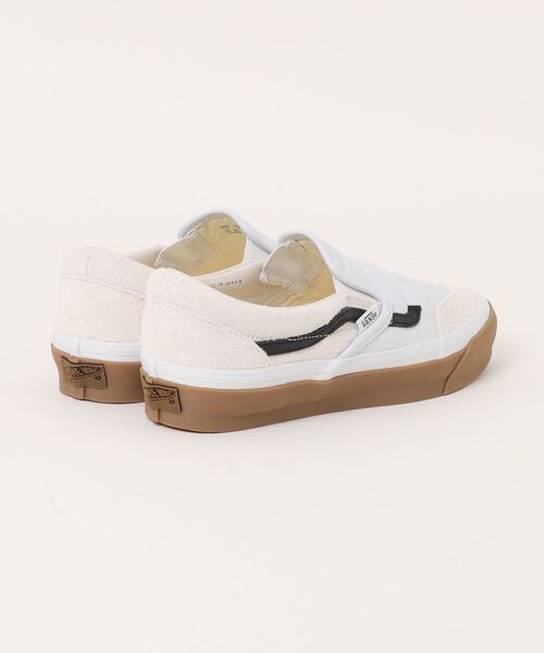 VANS(バンズ)の「PITCH TO STREET スリッポン SP / LX Classic Slip-On 98 SP TDC W VN000Z62YB21(スリッポン・メンズ・ホワイト・8/8.5/9/10/7.5/9.5/12/11/11.5/10.5)」の7枚目の写真