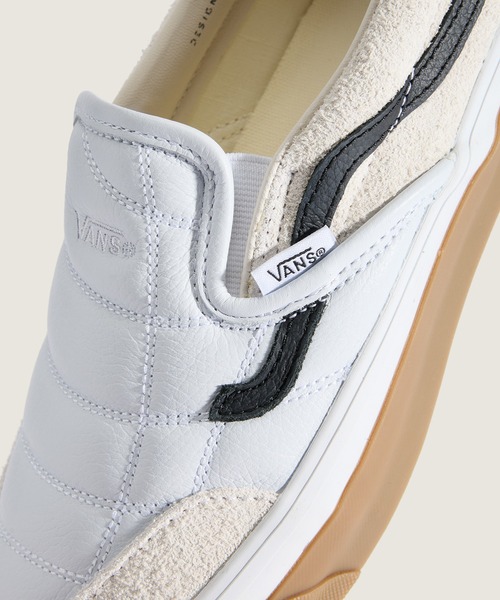 VANS(バンズ)の「PITCH TO STREET スリッポン SP / LX Classic Slip-On 98 SP TDC W VN000Z62YB21(スリッポン・メンズ・ホワイト・8/8.5/9/10/7.5/9.5/12/11/11.5/10.5)」の5枚目の写真