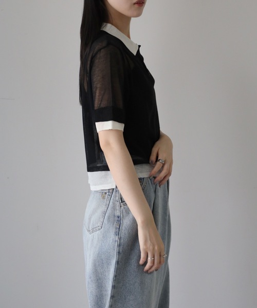 model：164cm. 着用サイズ：FREE