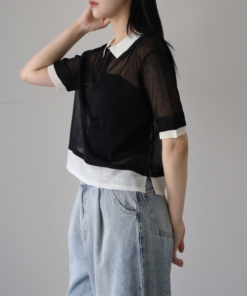 model：164cm. 着用サイズ：FREE