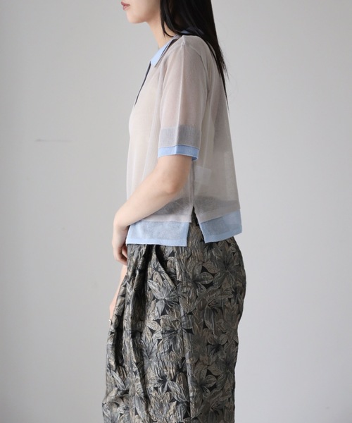 model：164cm. 着用サイズ：FREE