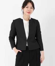 【極美品】Pachman パハマン ペプラム ノーカラージャケット 日本製 ペプラム」に該当するノーカラージャケットファッション通販 - ZOZOTOWN