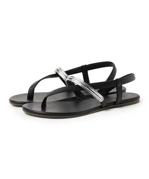 Demi-Luxe BEAMS(デミルクス ビームス)の「【7/24値下げ】LAOCOONTE / LERIDA SOFIA トング サンダル(サンダル・レディース・ブラック・36/38/37/35)」の2枚目の写真