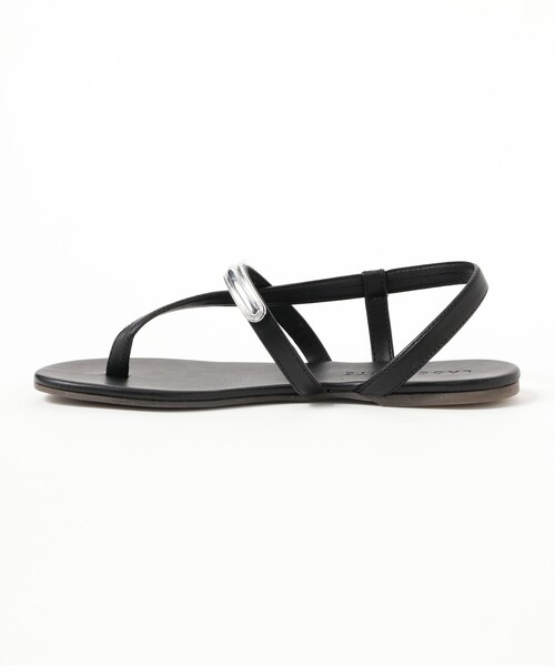 Demi-Luxe BEAMS(デミルクス ビームス)の「【7/24値下げ】LAOCOONTE / LERIDA SOFIA トング サンダル(サンダル・レディース・ブラック・36/38/37/35)」の3枚目の写真