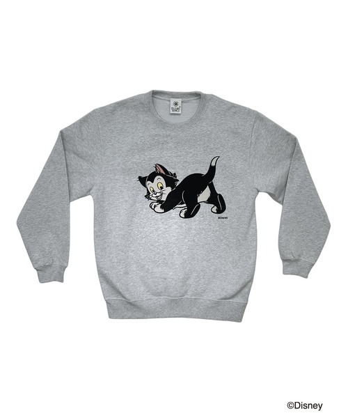 CULTURE SUPPLY(カルチャー サプライ)の「PINOCCHIO SWEAT / FIGARO(スウェット・レディース・アッシュ・LARGE/MEDIUM)」の3枚目の写真