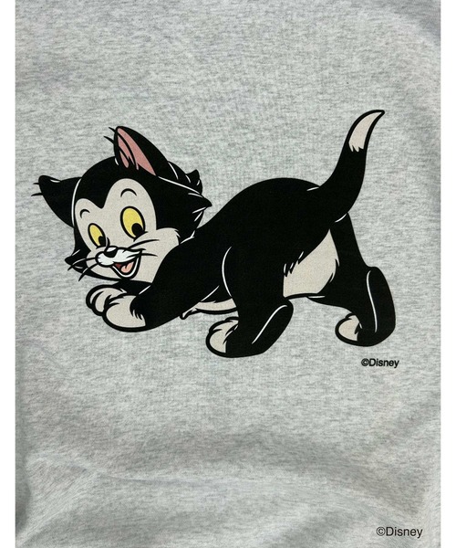 CULTURE SUPPLY(カルチャー サプライ)の「PINOCCHIO SWEAT / FIGARO(スウェット・レディース・アッシュ・LARGE/MEDIUM)」の4枚目の写真