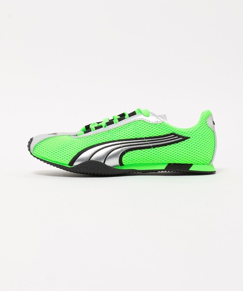 PUMA(プーマ)の「<PUMA>H-STREET スニーカー(スニーカー・レディース・ブラック/ライム・23cm/23.5cm/25cm/24.5cm/24cm)」の1枚目の写真