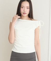 krahe | サイドシャーリングオフショルプルオーバー(Tシャツ/カットソー)