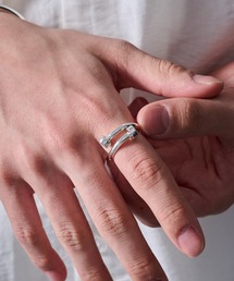 MAISON CLUB(���]���N���u)�́yMAISON CLUB�zIndustrial Wrap Ring Silver925 KUN(�����O)