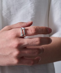 SETUP7（セットアップセブン）の「【MAISON CLUB】Industrial Wrap Ring Silver925 KUN（リング）」