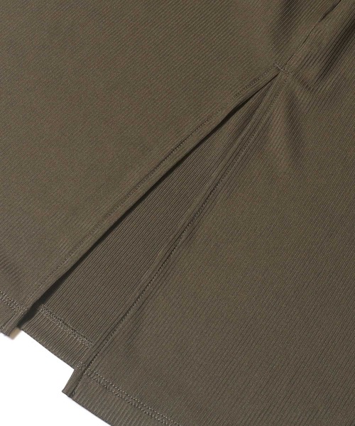 coca(coca)(コカ)の「とろみリブノースリーブワンピース(ワンピース・レディース・カーキ/ブラック・L/M/S)」の18枚目の写真