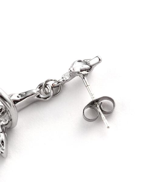 SIS（エスアイエス）の「SIS/エスアイエス/pierce ver.1（ピアス（両耳用）・レディース・シルバー・F）」の2枚目の写真