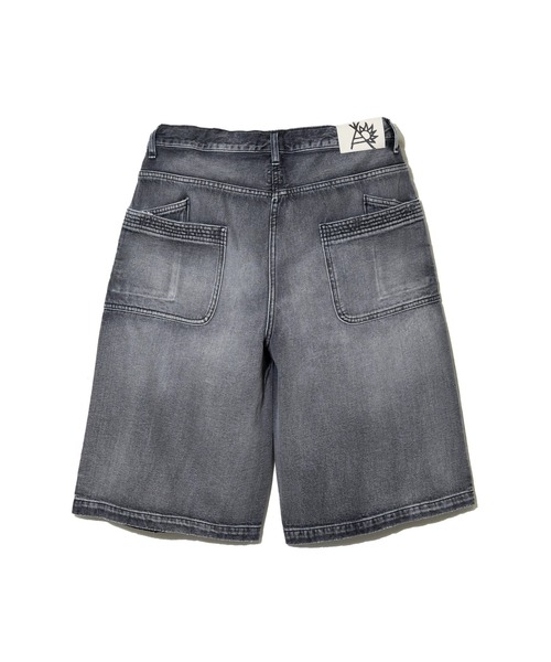 go slow caravan(ゴースローキャラバン)の「10oz デニムバイアスダメージ ワイドショーツ(その他パンツ・メンズ・インディゴブルー/ブラック系その他・MEDIUM/LARGE/X-LARGE)」の10枚目の写真