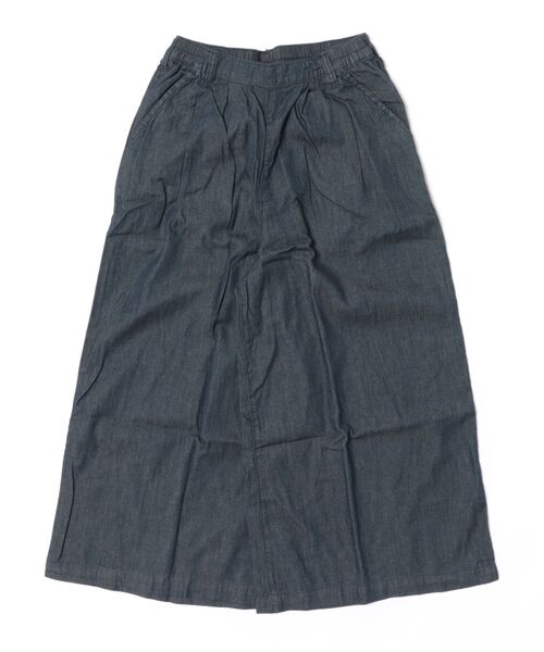 RCD(アールシーディー)の「エアリーデニム前タックワイドパンツ(デニムパンツ・レディース・ワンウォッシュ/ネイビー・LL/L/3L/M/4L)」の19枚目の写真