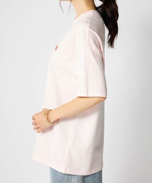 Ocean Pacific(オーシャンパシフィック)の「【OP:オーピー】レディースカレッジロゴコットンTシャツ バックプリント(Tシャツ/カットソー・レディース・チャコールグレー/ピンク・LARGE/X-LARGE/MEDIUM)」の21枚目の写真