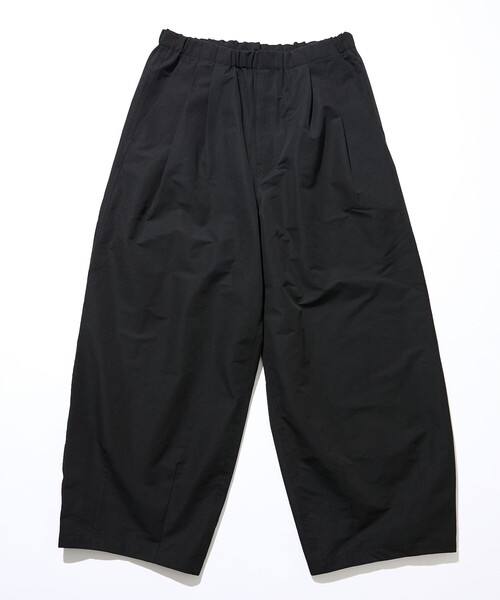 FREAK'S STORE（フリークスストア）の「限定展開 Drymix(R)/ドライミックス ワイドシルエット タック カーブパンツ/速乾/UVカット（その他パンツ・メンズ・ベージュ/ネイビー/チャコールグレー/ブラック・SMALL/MEDIUM/LARGE）」の10枚目の写真