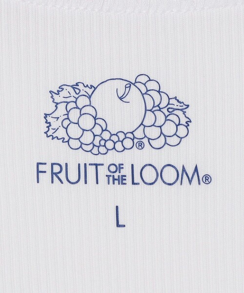 SHIPS Colors(シップス カラーズ)の「FRUIT OF THE LOOM:2枚組 タンクトップ(タンクトップ・メンズ・ブラック/ライトホワイト・MEDIUM/LARGE/X-LARGE)」の6枚目の写真