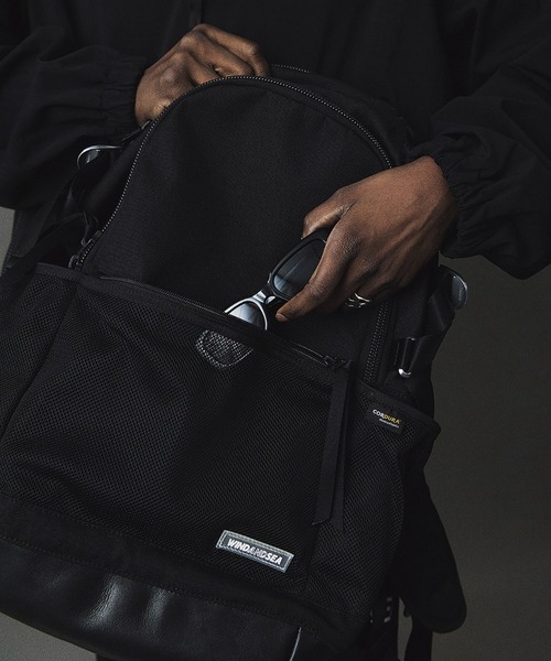WIND AND SEA(ウィンダンシー)の「Back Pack(バックパック/リュック・メンズ・ブラック・FREE)」の9枚目の写真