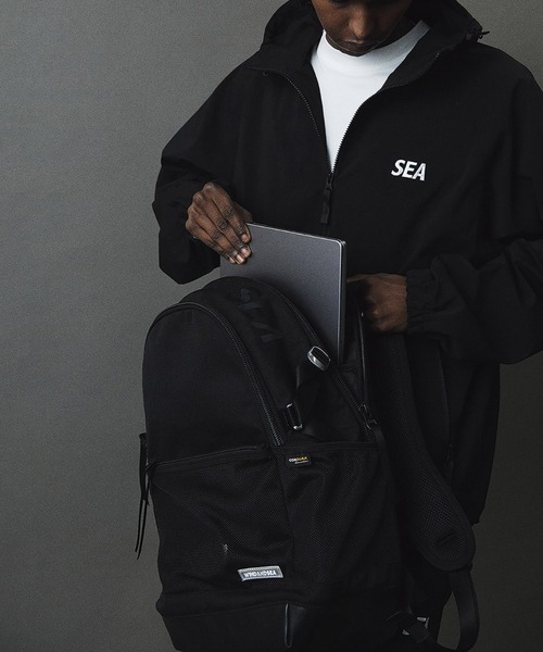 WIND AND SEA(ウィンダンシー)の「Back Pack(バックパック/リュック・メンズ・ブラック・FREE)」の10枚目の写真