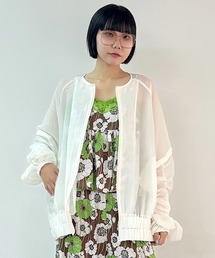 TODAYFUL/トゥデイフル】Nylon Gather Blouson/ナイロンギャザー