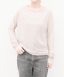 NO WAY（ノーウェイ）の「/susabi/スサビ/ハートリブ Tシャツ（Tシャツ/カットソー）」