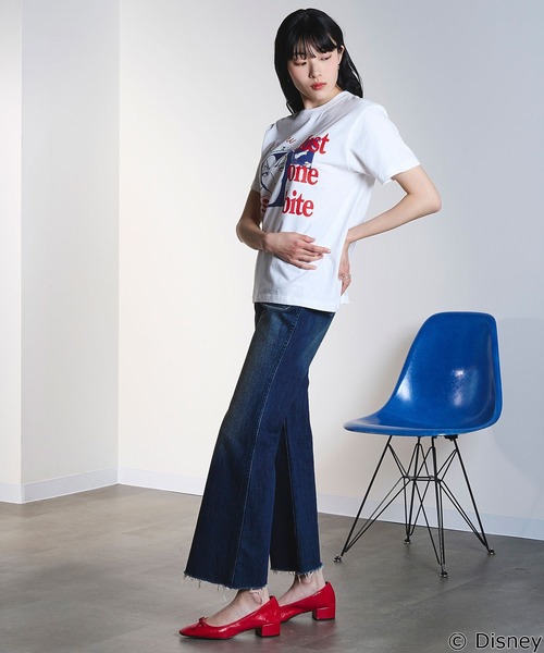 Disney(ディズニー)の「(COLSUN)QUEEN GRIMHILDE S/S TEE(Tシャツ/カットソー・レディース・ホワイト・S/M)」の11枚目の写真
