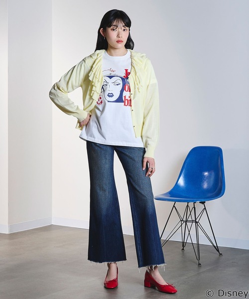 Disney(ディズニー)の「(COLSUN)QUEEN GRIMHILDE S/S TEE(Tシャツ/カットソー・レディース・ホワイト・S/M)」の14枚目の写真