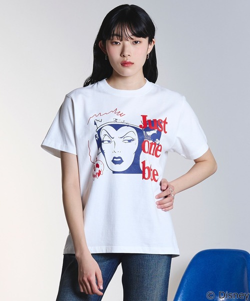Disney(ディズニー)の「(COLSUN)QUEEN GRIMHILDE S/S TEE(Tシャツ/カットソー・レディース・ホワイト・S/M)」の15枚目の写真