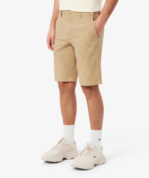 LACOSTE(ラコステ)の「ストレッチツイルチノショーツ(その他パンツ・メンズ・ダークネイビー/ベージュ・31/32)」の11枚目の写真