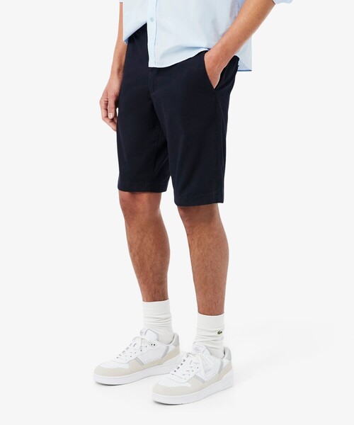LACOSTE(ラコステ)の「ストレッチツイルチノショーツ(その他パンツ・メンズ・ダークネイビー/ベージュ・31/32)」の4枚目の写真