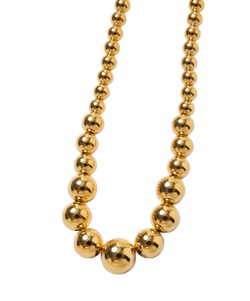 COOTIE PRODUCTIONS（クーティープロダクションズ）の「Ball Chain Necklace（ネックレス・メンズ・ゴールド/シルバー・ONE SIZE）」の6枚目の写真