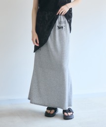 ROSIEE ロゴスウェットタイトスカート