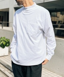 Lifewear（ライフウェア）の「【LIFE WEAR】ライフウェア MockLong Sleeve Pocket T-Shirts モックネック ロンT アメリカ製（Tシャツ/カットソー）」