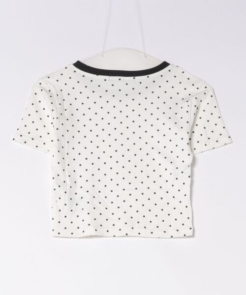 almo(アルモ)の「【LAMPOON】ドットリンガーミニTシャツ(Tシャツ/カットソー・レディース・ホワイト・LARGE/MEDIUM/SMALL)」の13枚目の写真