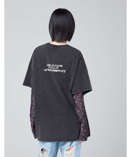 Little sunny bite（リトルサニーバイト）の「【8】【it】【Little sunny bite】anna hopman x little sunny bite animal big tee 26SS（Tシャツ/カットソー・メンズ・ブラック/ブルー/ホワイト・MEDIUM/SMALL）」の15枚目の写真