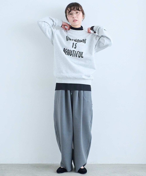 I am I in fact...（アイアムアイインファクト）の「U＝B SWEAT SHIRT（スウェット・レディース・グレー・FREE）」の10枚目の写真