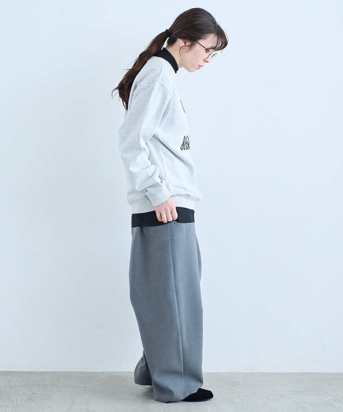 I am I in fact...（アイアムアイインファクト）の「U＝B SWEAT SHIRT（スウェット・レディース・グレー・FREE）」の14枚目の写真
