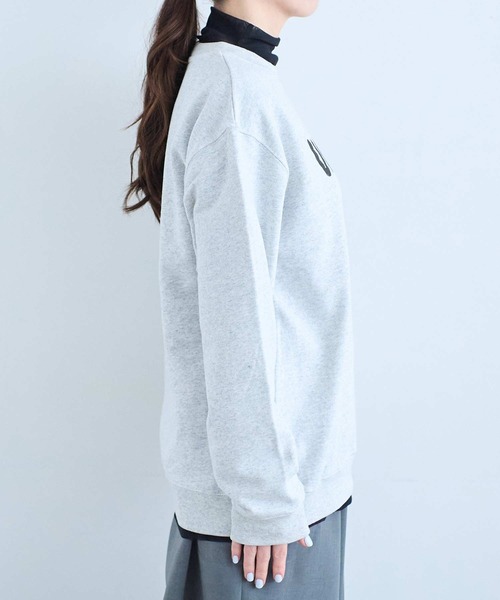 I am I in fact...（アイアムアイインファクト）の「U＝B SWEAT SHIRT（スウェット・レディース・グレー・FREE）」の17枚目の写真