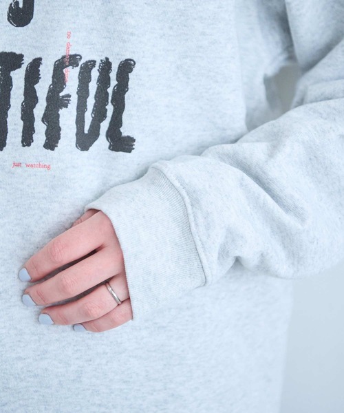 I am I in fact...（アイアムアイインファクト）の「U＝B SWEAT SHIRT（スウェット・レディース・グレー・FREE）」の22枚目の写真