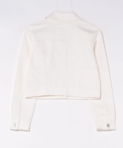 MICHAEL KORS（マイケルコース）の「CARSON デニム ジャケット（デニムジャケット・レディース・ホワイト系・XL/L/M/S/XS）」の2枚目の写真
