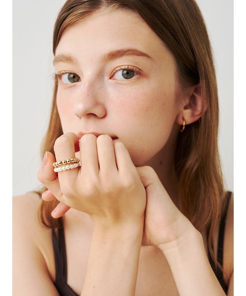 SOFER(ソフェル)の「ミニパールリング(リング・レディース・ゴールド/シルバー・F)」の22枚目の写真