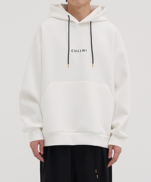 CULLNI(クルニ)の「【CULLNI】CULLNI Logo Embroidery Hoodie(パーカー・メンズ・ブラック/ホワイト・1/2)」の12枚目の写真