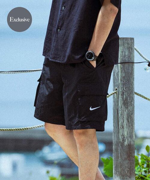 NIKE(ナイキ)の「NIKE SWIM EXCLUSIVE 9ボレーショーツ(その他パンツ・メンズ・ネイビー/ベージュ/グレー/ブラック・SMALL/MEDIUM/LARGE/X-LARGE)」の2枚目の写真