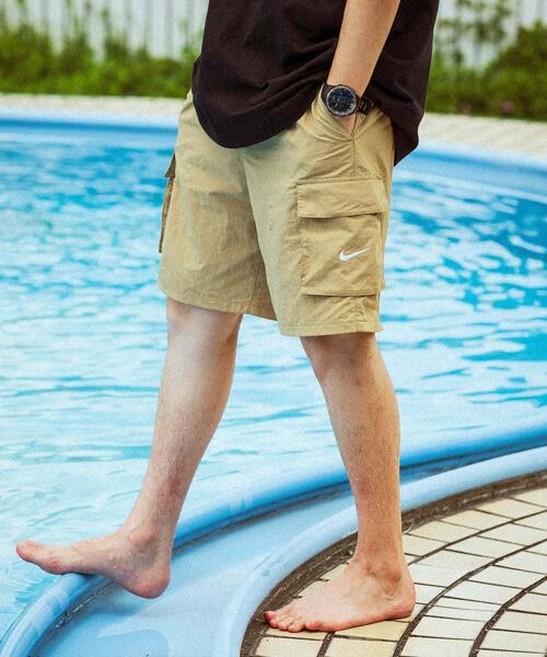 NIKE(ナイキ)の「NIKE SWIM EXCLUSIVE 9ボレーショーツ(その他パンツ・メンズ・ネイビー/ベージュ/グレー/ブラック・SMALL/MEDIUM/LARGE/X-LARGE)」の15枚目の写真