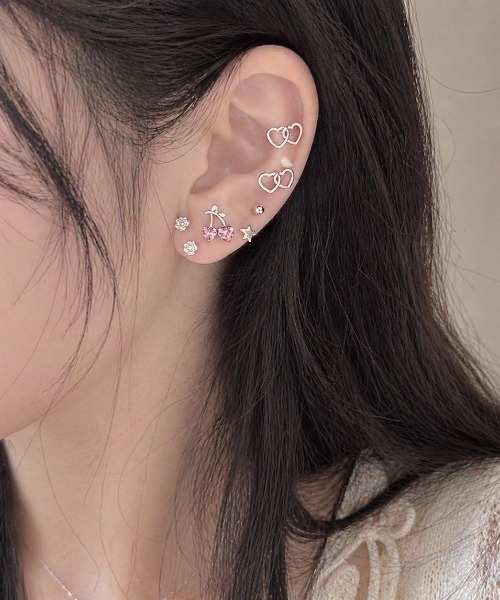 UP START（アップスタート）の「【Bls】【ZA】【Bling Leads】アソートピアスSET(BL)（ピアス（両耳用）・レディース・A・FREE）」の2枚目の写真