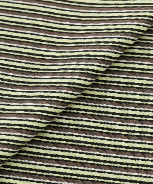 STAR&STRIPE(スターアンドストライプ)の「【STAR&STRIPE/スターアンドストライプ】オーバーFIT リンガーT(Tシャツ/カットソー・レディース・チャコールグレー/ブラウン/ピンク/グリーン・FREE)」の11枚目の写真